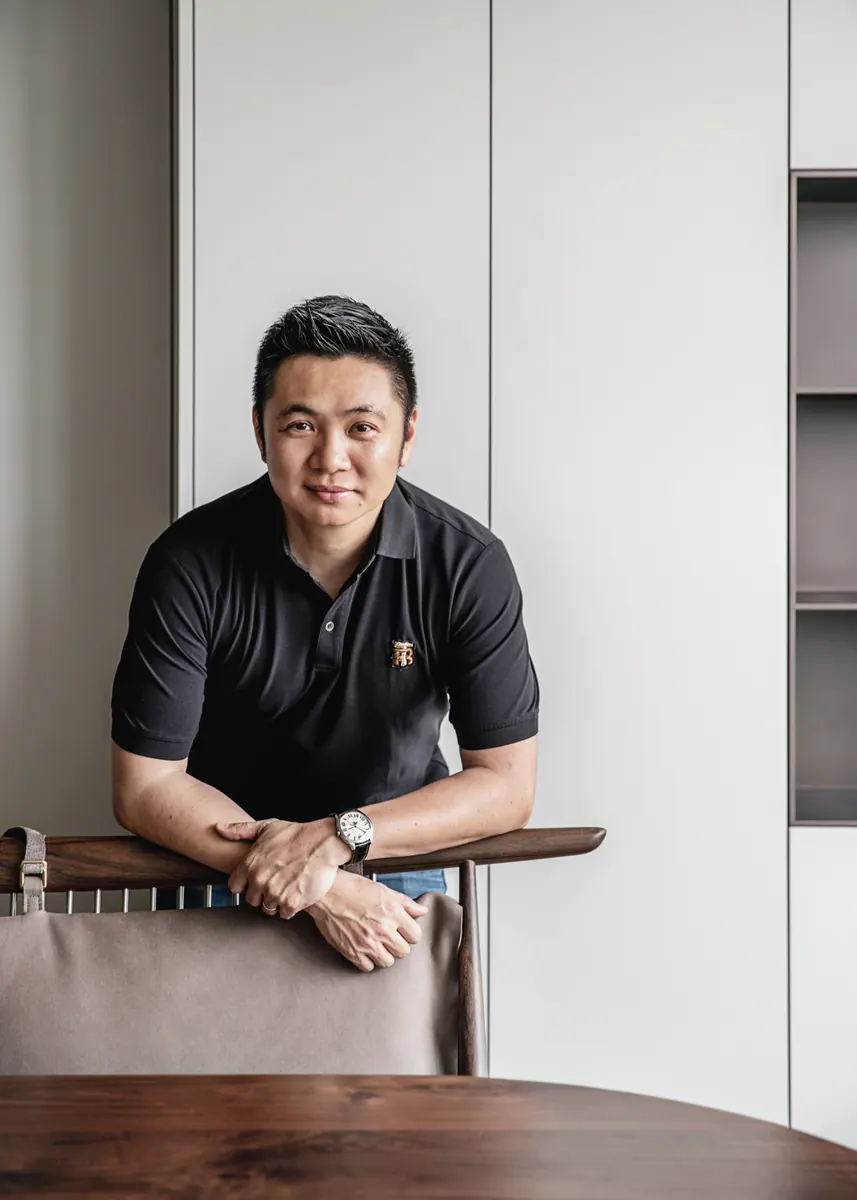 Portrait of Zhong Jinrong of WING Design
