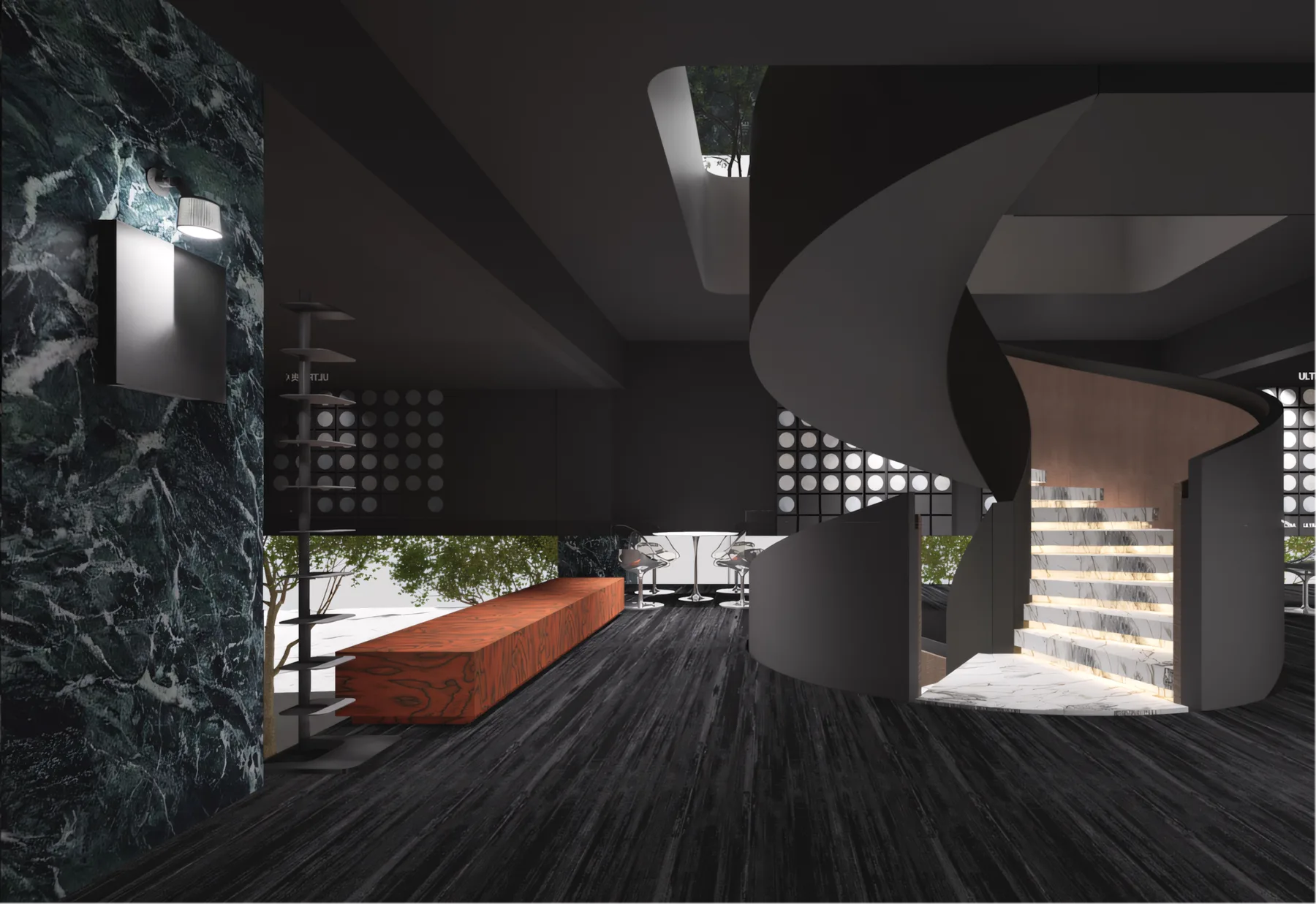 Aozhuosi Slab Showroom by Zhengfang Liangxing