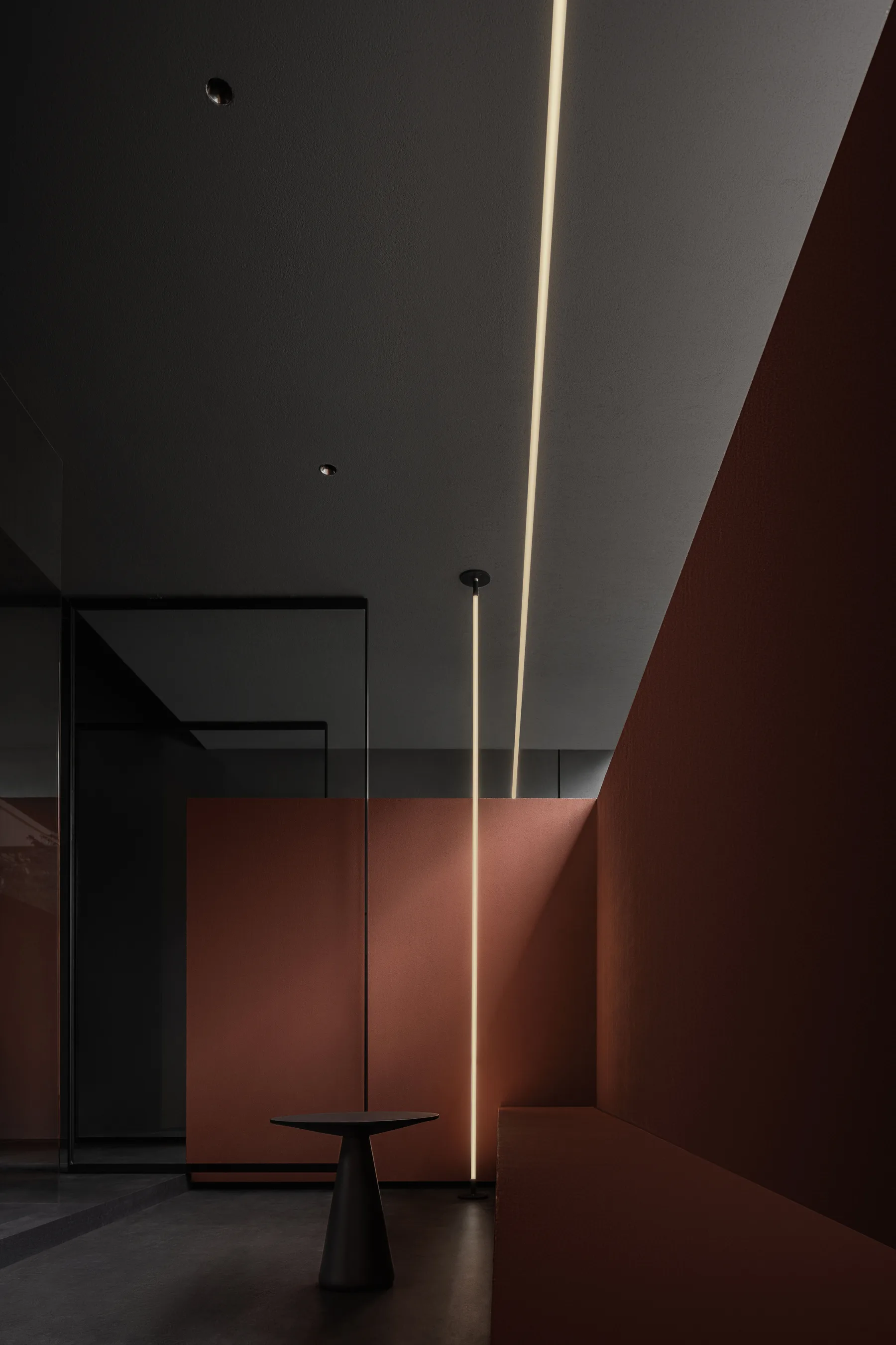 CB metalwork showroom stair by Yixi Design
