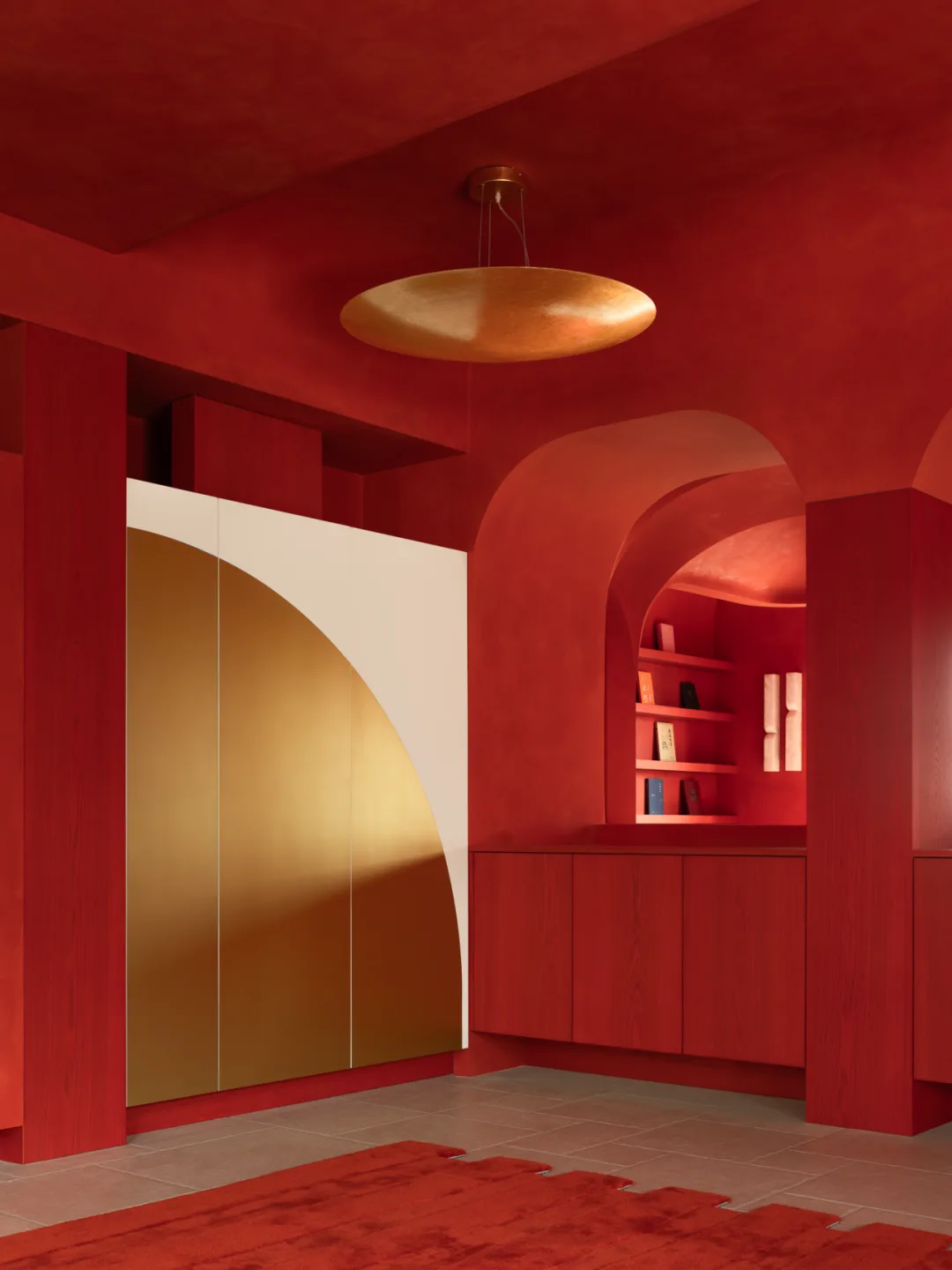 La Maison Rouge private residence in Xi'an by TANT A TEMPS DESIGN