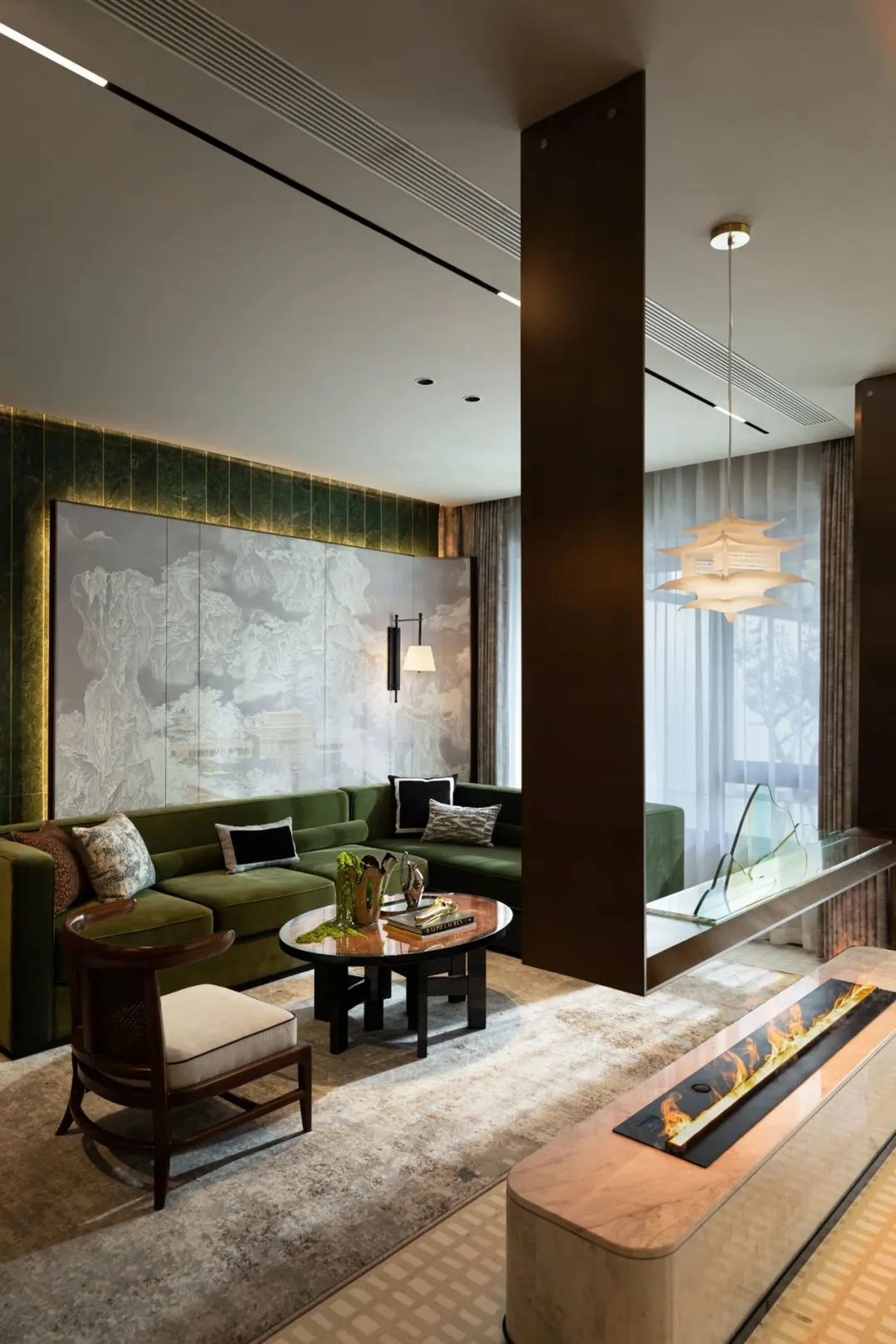 Guangyu Jinshang Yunshan Courtyard Showhome: published project image 8.