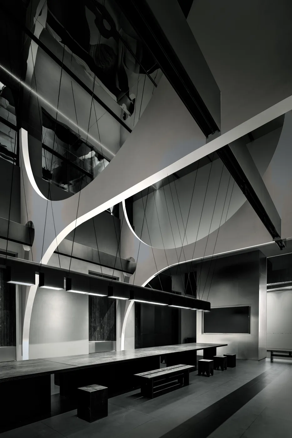 Shushengtang Art Gallery in Jingdezhen by BOSI TAO