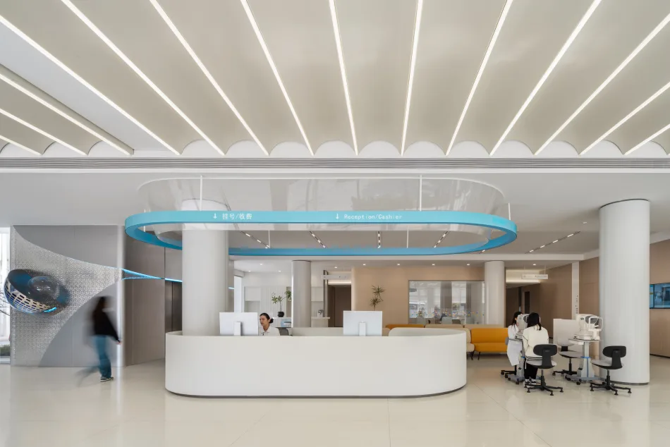 Medical circulation inside Suzhou eye hospital