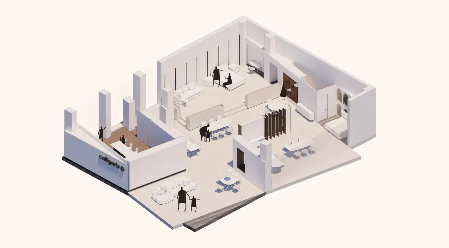 Calligaris flagship furniture store by JANMEI gallery image 2