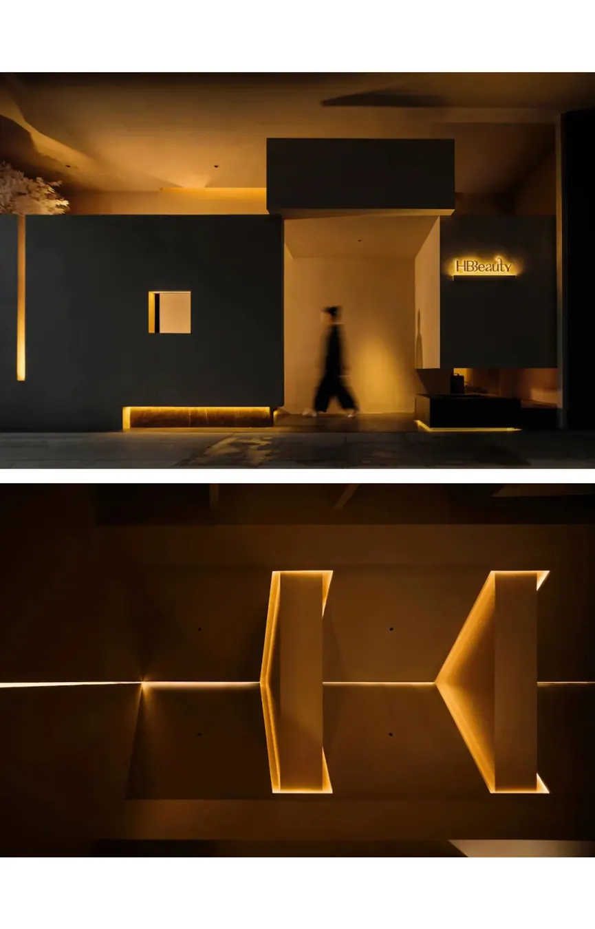 Material detail inside Hepburn Show flagship