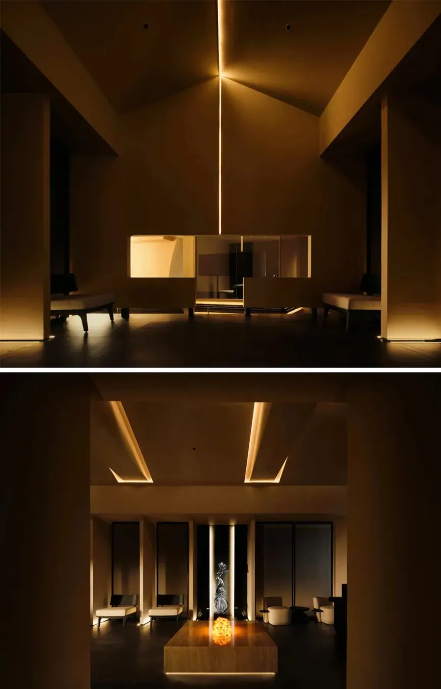 Light and circulation inside Hepburn Show flagship