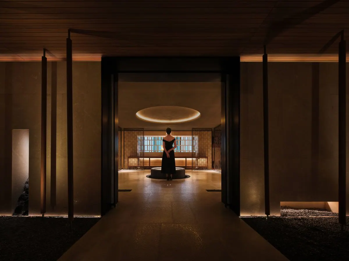 Rest area inside Shujian SPA