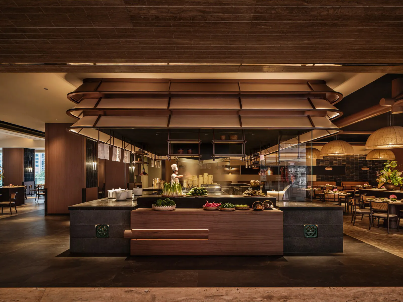 Jufu Mingyuan Shunde MixC restaurant by WING Design gallery image 9