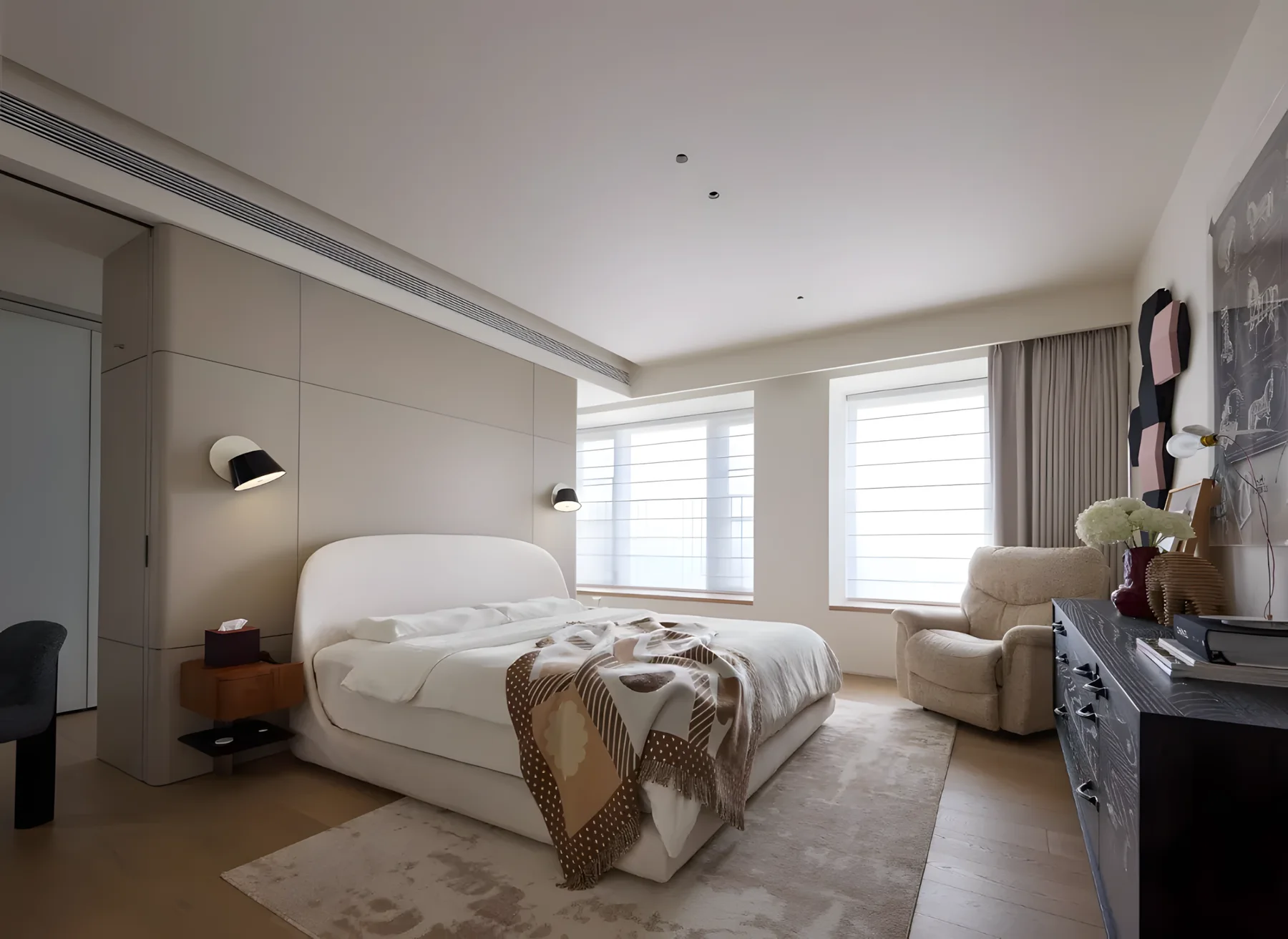 Shenzhen modern art residence by Time Construction Space Design