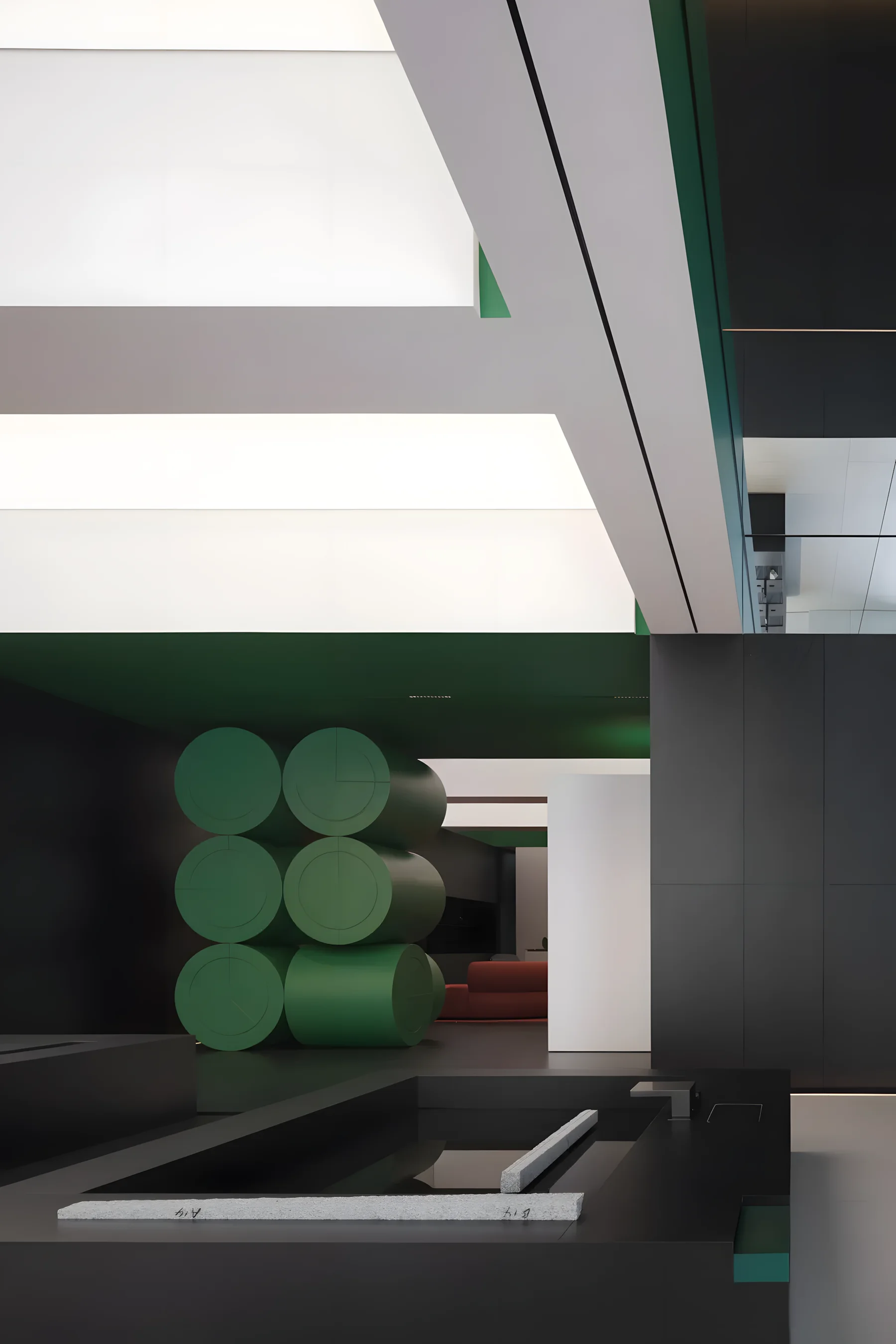 Electromechanical showroom by Yixi Design